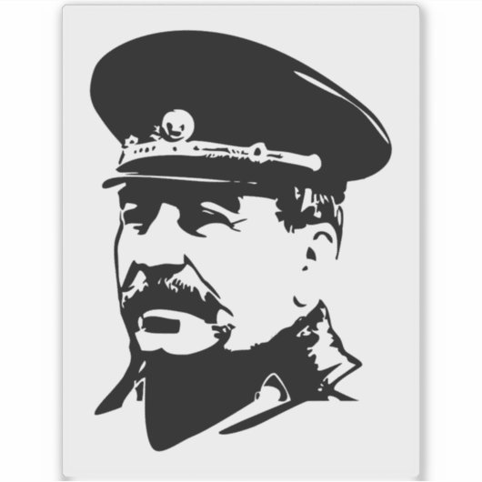 Joseph Stalin, USSR, CCCP, Soviet Union, Communism シール (正面)
