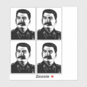 Joseph Stalin, USSR, CCCP, Soviet Union, Communism シール (シート)
