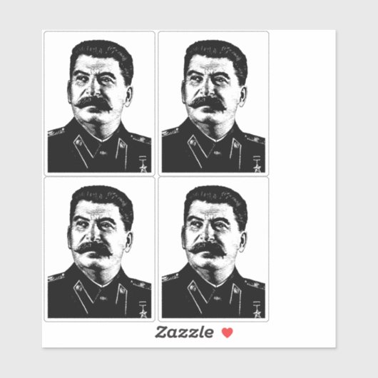 Joseph Stalin, USSR, CCCP, Soviet Union, Communism シール (シート)