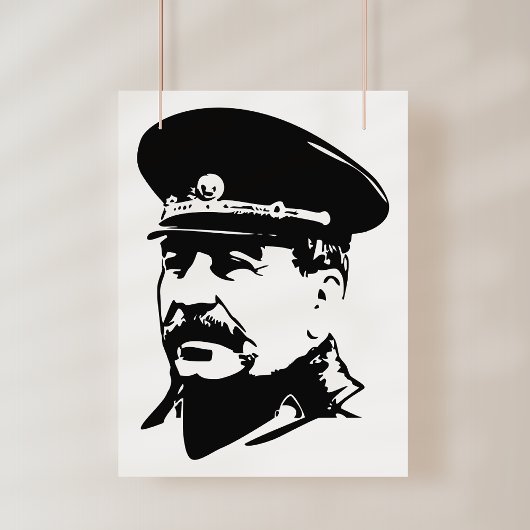 Joseph Stalin, USSR, CCCP, Soviet Union, Communism フォトプリント
