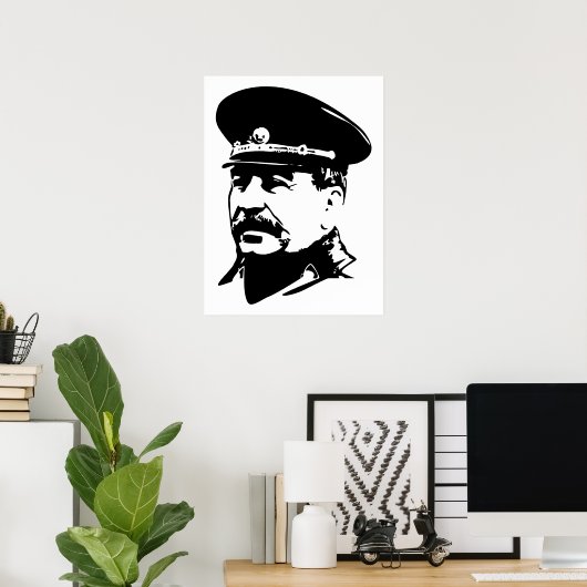 Joseph Stalin, USSR, CCCP, Soviet Union, Communism ポスター (ホームオフィス)