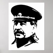 Joseph Stalin, USSR, CCCP, Soviet Union, Communism ポスター (正面)