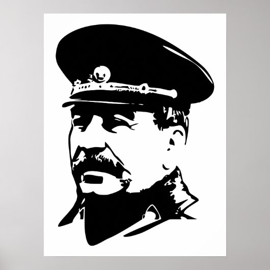 Joseph Stalin, USSR, CCCP, Soviet Union, Communism ポスター (正面)