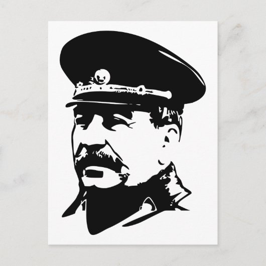 Joseph Stalin, USSR, CCCP, Soviet Union, Communism ポストカード (正面)