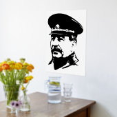 Joseph Stalin, USSR, CCCP, Soviet Union, Communism 箔ポスター (レイダウン (キッチン))