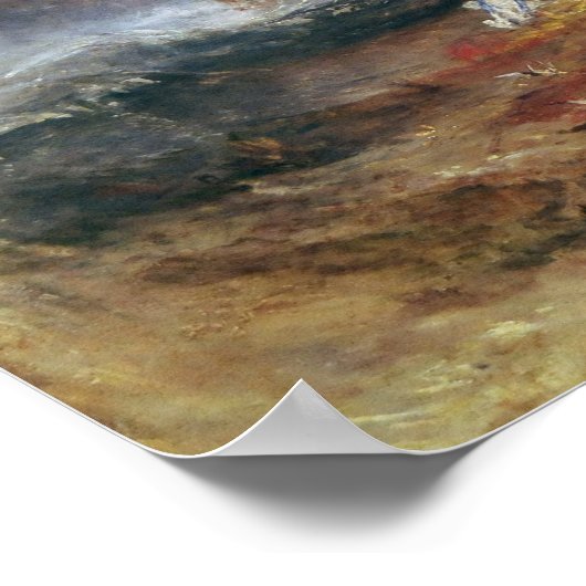 Joseph Turner Art ポスター (角)