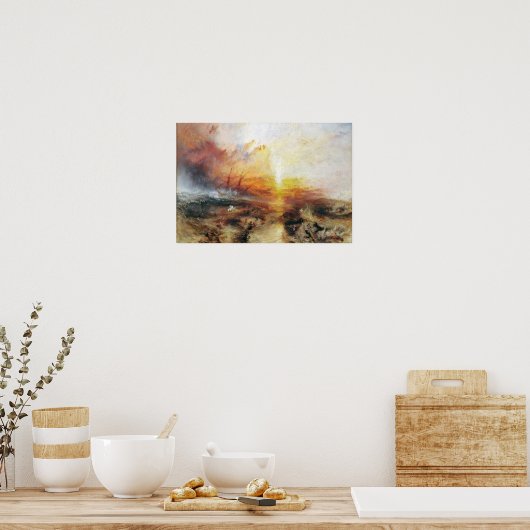 Joseph Turner Art ポスター (キッチン)