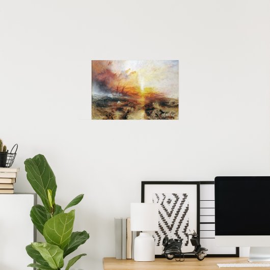 Joseph Turner Art ポスター (ホームオフィス)