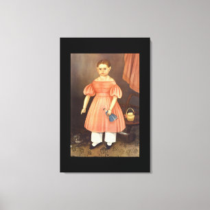 Joseph Whiting_Events，メアリー・ジェーン・スミスポートレート キャンバスプリント