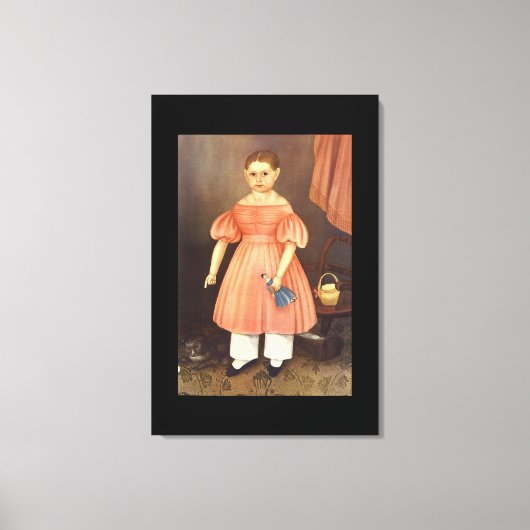Joseph Whiting_Events,メアリー・ジェーン・スミスポートレート キャンバスプリント (正面)