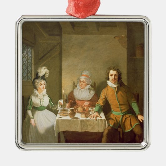 Josephineとして柔和なマリア メタルオーナメント (正面)