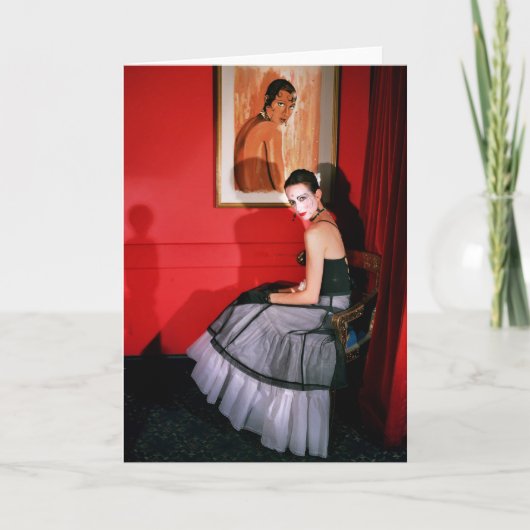 Josephineのパン屋への尊敬 カード (正面)