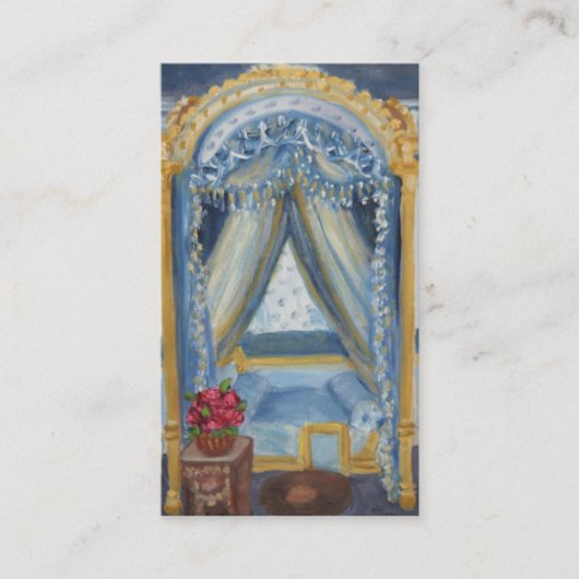 Josephineの名刺のためのバラ 名刺 (正面)