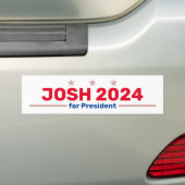 Josh 2024バンパーステッカー バンパーステッカー (車上)
