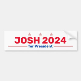 Josh 2024バンパーステッカー バンパーステッカー