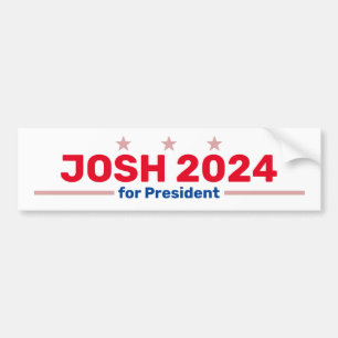 Josh 2024バンパーステッカー バンパーステッカー
