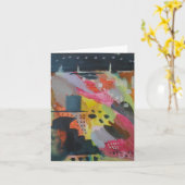 Josh L.著海によるクロドリ カード (黄色い花)