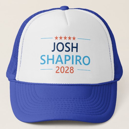 Josh Shapiro 2028 キャップ (正面)