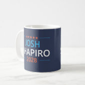 Josh Shapiro 2028 コーヒーマグカップ (正面左)