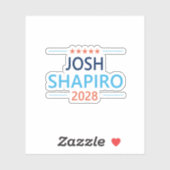 Josh Shapiro 2028 シール (シート)