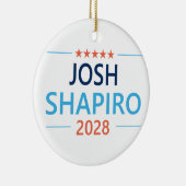 Josh Shapiro 2028 セラミックオーナメント (右)