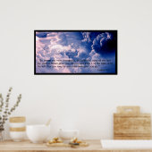 Joshua 1:7ポスター ポスター (キッチン)