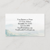 Joshua 1:9強く勇敢な聖書の聖句を行う 名刺 (裏面)