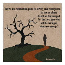 Joshua 1:9神があなたがたと共にいることを恐れてはいけない