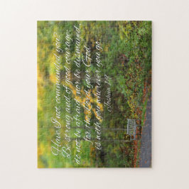 Joshua 1:9聖書·キリスト教自然 ジグソーパズル