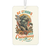 Joshua 1:9  カーエアーフレッシュナー (裏面)