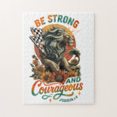 Joshua 1:9  ジグソーパズル (縦)