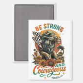 Joshua 1:9  マグネット (正面/裏面)