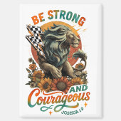 Joshua 1:9  マグネット (正面)