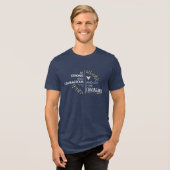 Joshua 1.9 メンズTシャツ トライブレンドTシャツ (正面全面)