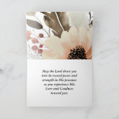 Joshua 1 9 Be strong Be Brave Bible Verse カード (内部)