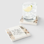 Joshua 1 9 Be strong Be Brave Bible Verse ストーンコースター (横)