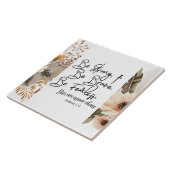 Joshua 1 9 Be strong Be Brave Bible Verse タイル (側面)