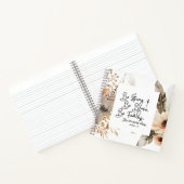 Joshua 1 9 Be strong Be Brave Bible Verse ノートブック (内部)