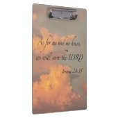 Joshua 24:15私と…クリップボード クリップボード (右)