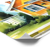 joshua 24:15 As for me ポスター (角)