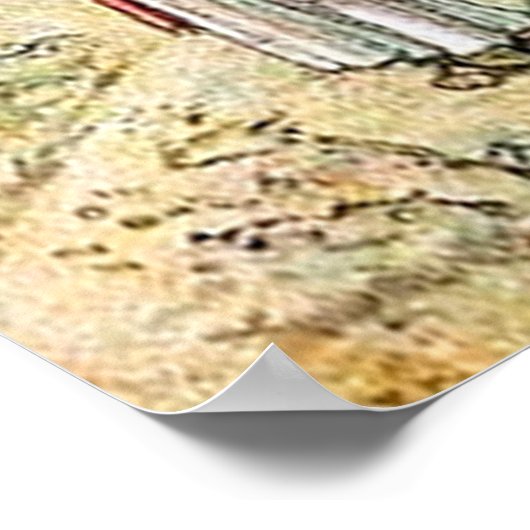 Joshua 3 God Stops the Jordan River poster ポスター (角)