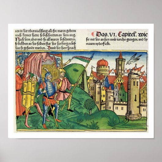 Joshua 6 4-21 「ヌレム」からエリコの秋 ポスター (正面)