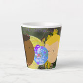 Joshua & Aliston & their biome All-Stat cup カフェラテマグ (正面)