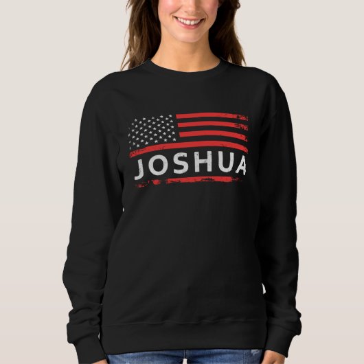 JOSHUA AMERICAN FLAG  FOR JOSHUA スウェットシャツ (正面)