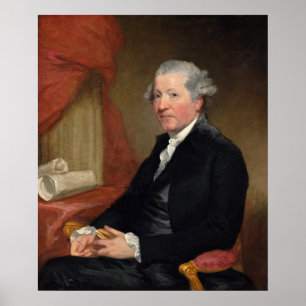 Joshua Reynolds - Gilbert Stuartファインアートポスター ポスター