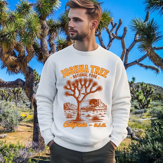 Joshua Tree California National Park Souvenir スウェットシャツ