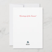 Joshua Tree Christmas シーズンカード (裏面)