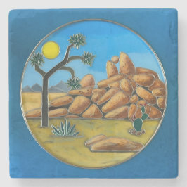 Joshua Tree- Fish Rock Button ストーンコースター