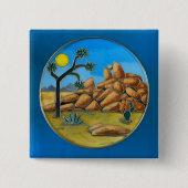 Joshua Tree- Fish Rock Button 缶バッジ (正面)