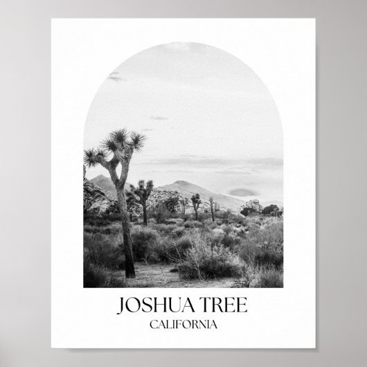 Joshua Tree National Park California Arch Photo Pr ポスター (正面)